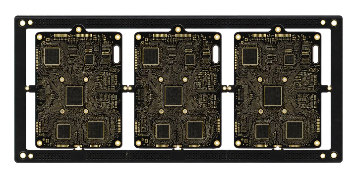 八層板 PCB 板材示意